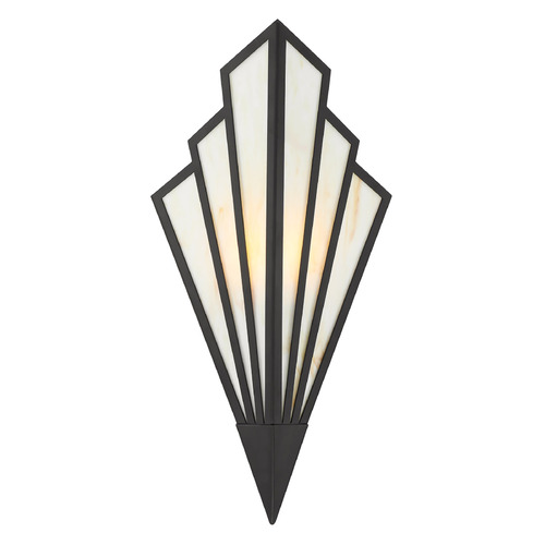Savoy House Lighting Rivage Matte Black LED Sconce