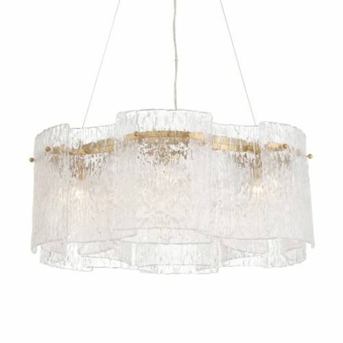 Brookstreet 6-Light Pendant in Legacy Brass by Metropolitan