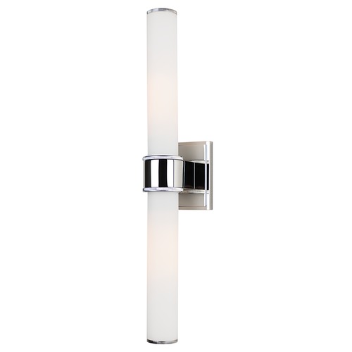 Hudson Valley Lighting Mill Valley Polished Nickel Bathroom Light by Hudson Valley Lighting 1262-PN