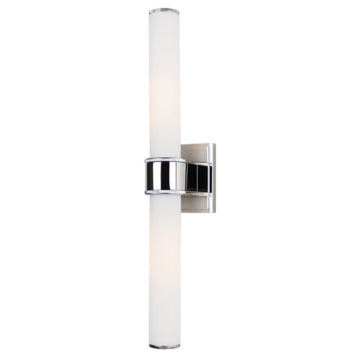 Mill Valley Polished Nickel Bathroom Light by Hudson Valley Lighting