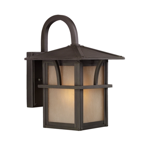 Generation Lighting Medford Lakes Outdoor Wall Light in Statuary Bronze by Generation Lighting 88880-51