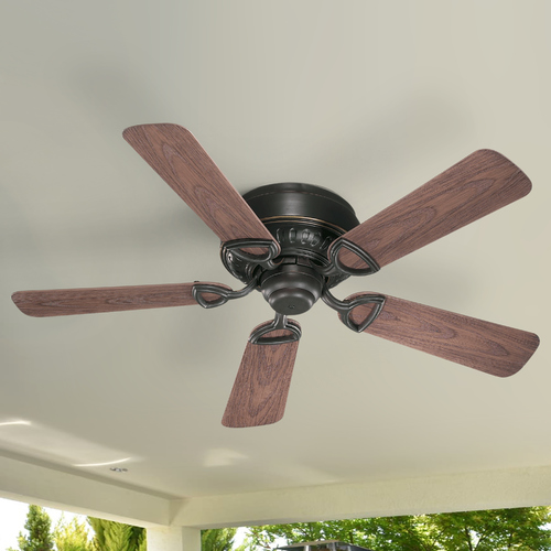Medallion Patio Old World Ceiling Fan Without Light by Quorum Lighting