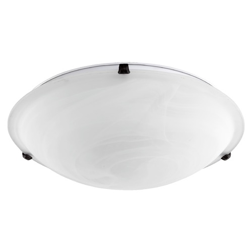 Oiled Bronze Flush Mount by Quorum Lighting