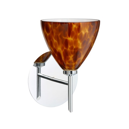 Besa Lighting Mia Chrome LED Sconce