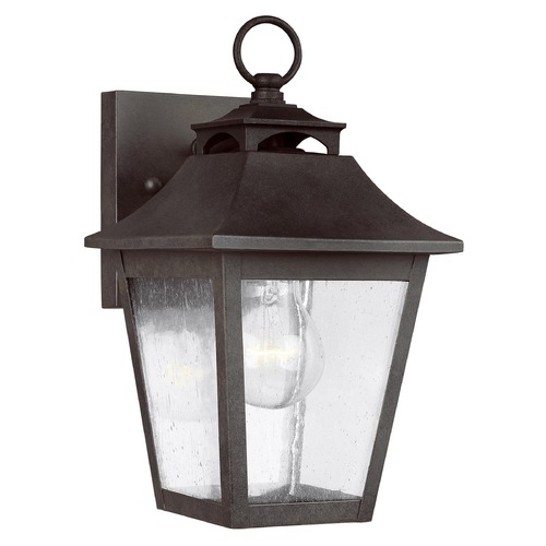 Visual Comfort Studio Collection Galena Sable Outdoor Wall Light by Visual Comfort Studio OL14401SBL