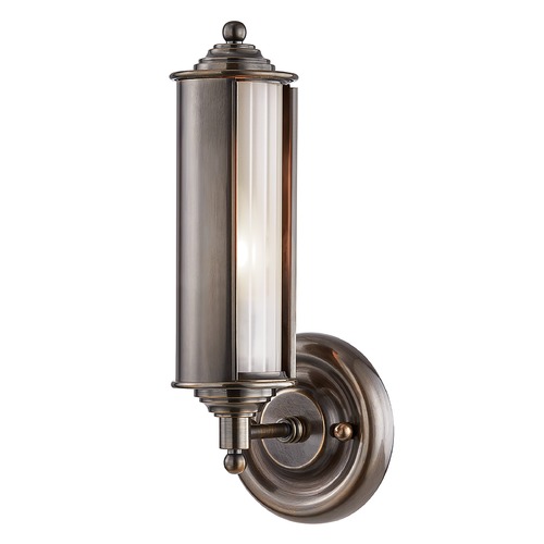 Hudson Valley Lighting Classic No. 1 Distressed Bronze Wall Sconce by Hudson Valley Lighting MDS103-DB