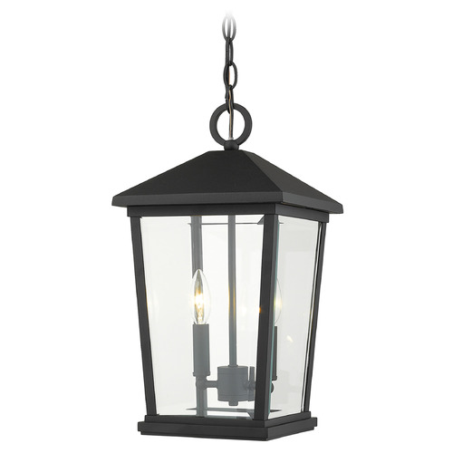 Beacon Black Outdoor Hanging Light by Z-Lite
