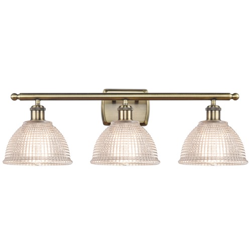 Innovations Lighting Arietta Antique Brass Bathroom Light by Innovations Lighting 516-3W-AB-G422