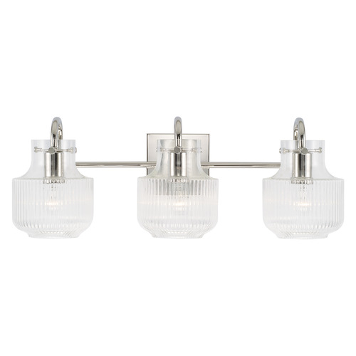 Nyla 24.25-Inch Vanity Light in Polished Nickel by Capital Lighting
