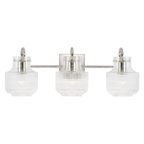 Capital Lighting Nyla 24.25-Inch Vanity Light in Polished Nickel by Capital Lighting 145131PN