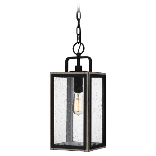 Quoizel Lighting Bramshaw Outdoor Hanging Light in Matte Black by Quoizel Lighting BRAM1907MBK