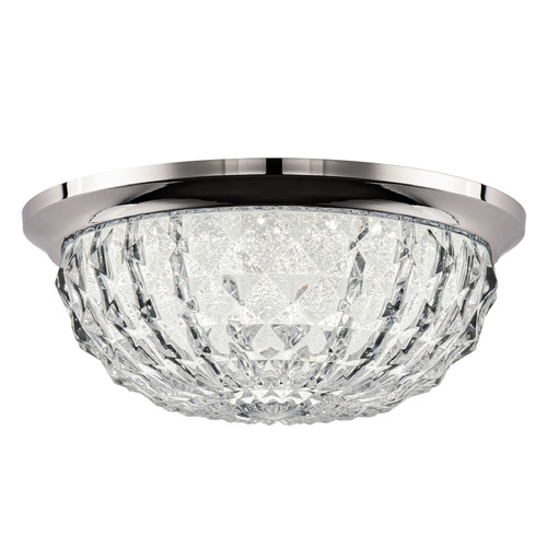 Schonbek Worldwide Lighting Genoa Polished Chrome LED Flushmount Light