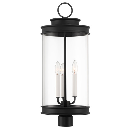 Savoy House Lighting Englewood Matte Black Post Light