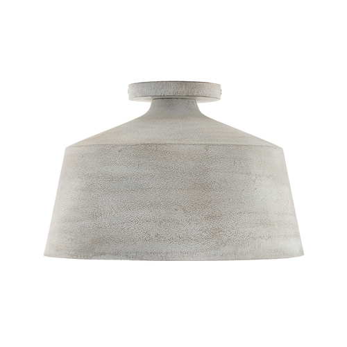 Capital Lighting Quarry Stucco Semi-Flushmount Light