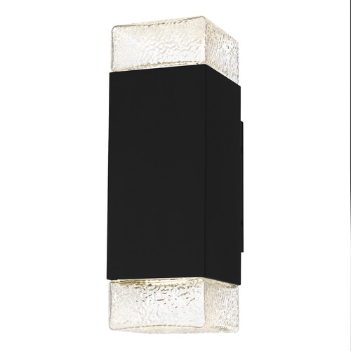 Quoizel Lighting Quoizel Lighting Saxton Matte Black LED Outdoor Wall Light SAX8405MBK