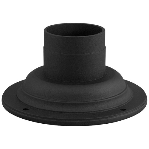 Progress Lighting Pedestal Mount Textured Black Pier Mount