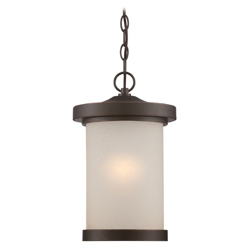 Diego Mahogany Bronze LED Outdoor Hanging Light by Nuvo Lighting