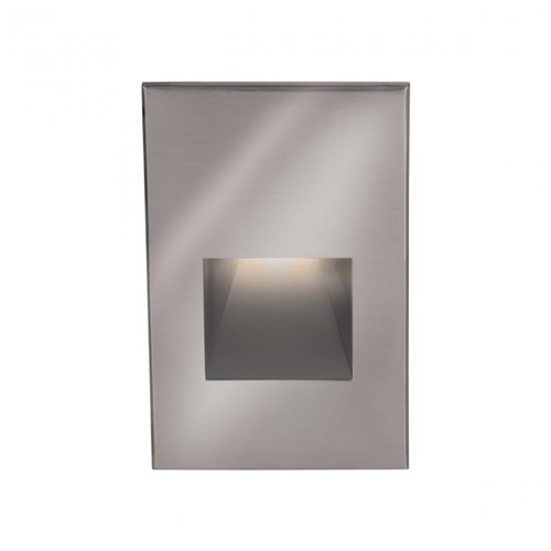 WAC Lighting LED 12V LEDme Vertical Step & Wall Light by WAC Lighting 4021-30SS