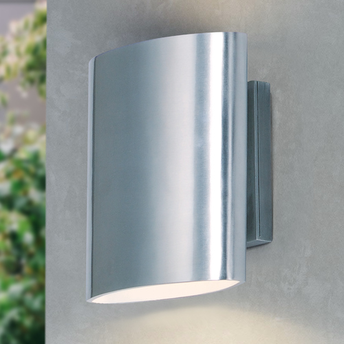 Maxim Lighting Lightray LED Brushed Aluminum LED Outdoor Wall Light by Maxim Lighting 86152AL