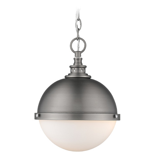 Z-Lite Peyton Antique Nickel Pendant by Z-Lite 619MP-AN