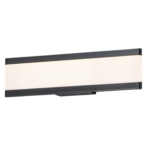 Maxim Lighting Visor Black LED Vertical Bathroom Light by Maxim Lighting 24752FTBK