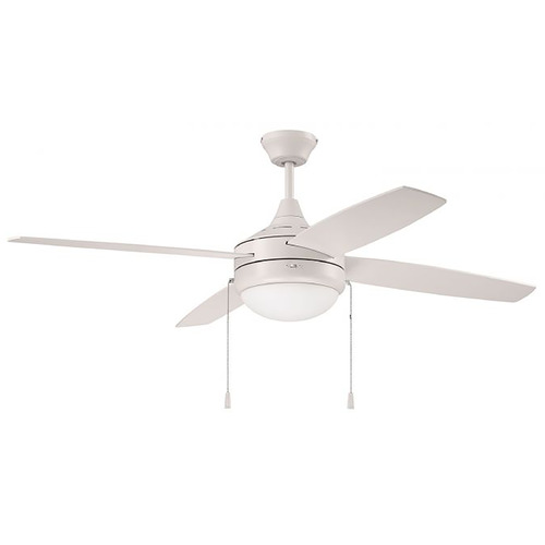 Craftmade Lighting Phaze Energy Star 52-Inch Fan in White by Craftmade Lighting EPHA52W4