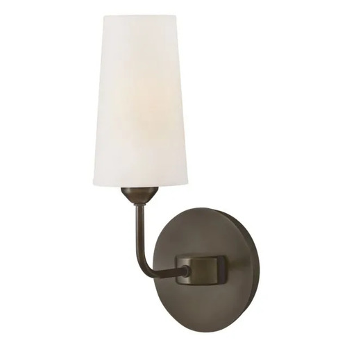 Lewis 13.75-Inch Wall Sconce in Black Oxide by Hinkley Lighting