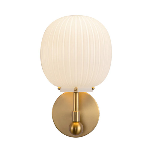 Alora Lighting Cherise Brushed Gold Sconce