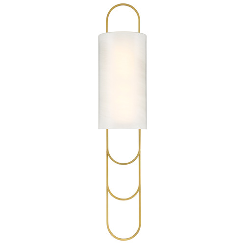 Savoy House Lighting Tartine Warm Brass LED Sconce