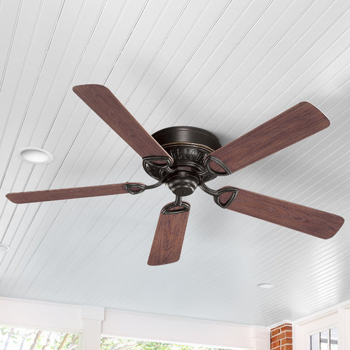 Medallion Patio Old World Ceiling Fan Without Light by Quorum Lighting