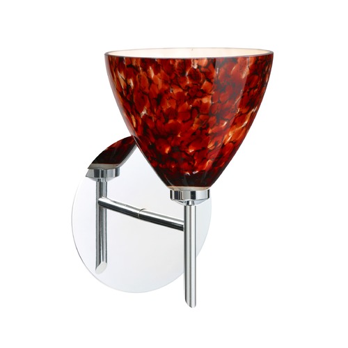 Besa Lighting Mia Chrome LED Sconce