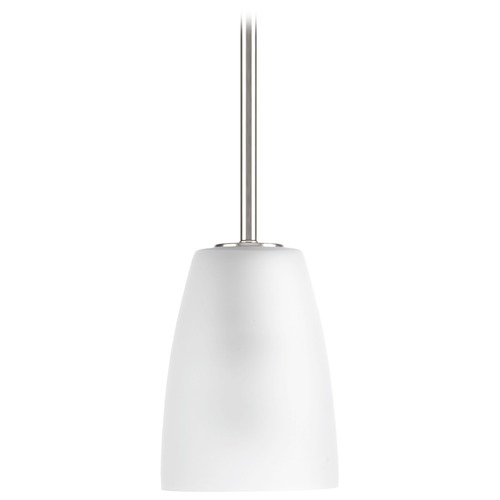 Progress Lighting Leap Brushed Nickel Mini Pendant by Progress Lighting P500029-009