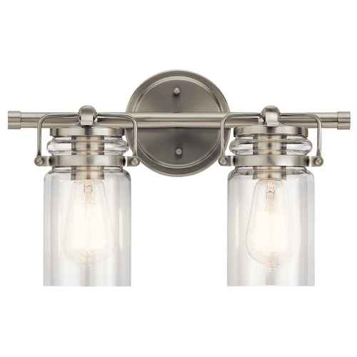 Kichler Lighting Brinley 15.75-Inch Vanity Light in Brushed Nickel by Kichler Lighting 45688NI