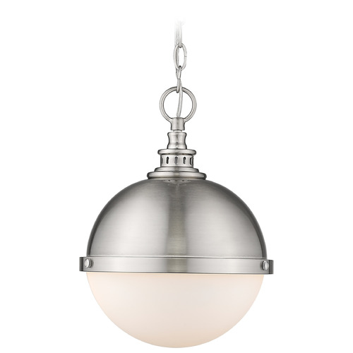 Z-Lite Peyton Brushed Nickel Pendant by Z-Lite 619MP-BN