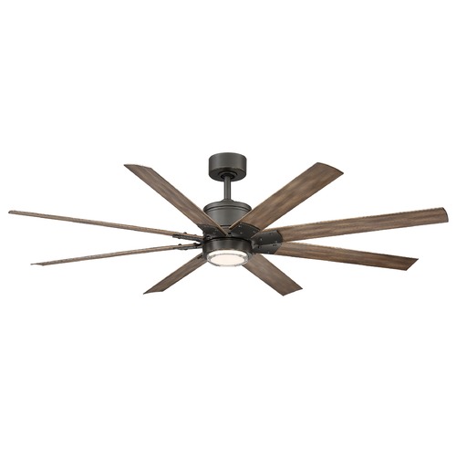 Modern Forms by WAC Lighting Modern Forms Renegade Oil Rubbed Bronze LED Ceiling Fan with Light FR-W2001-52L35OBBW