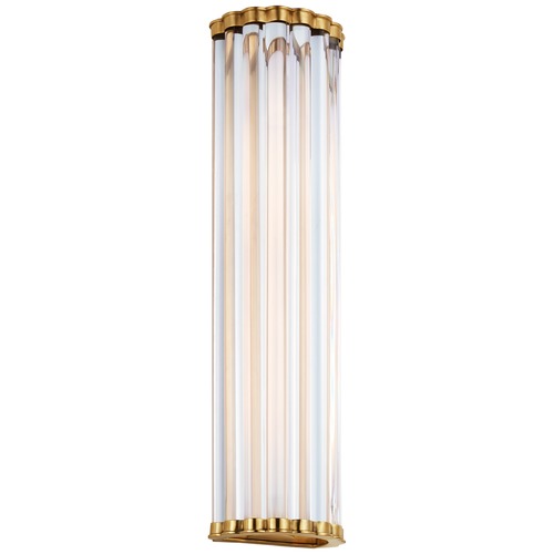 Visual Comfort Signature Collection Chapman & Myers Kean 21-Inch Sconce in Antique Brass by Visual Comfort Signature CHD2926ABCG