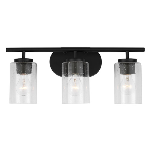 Generation Lighting Oslo 20-Inch Midnight Black Bathroom Light by Generation Lighting 41172-112