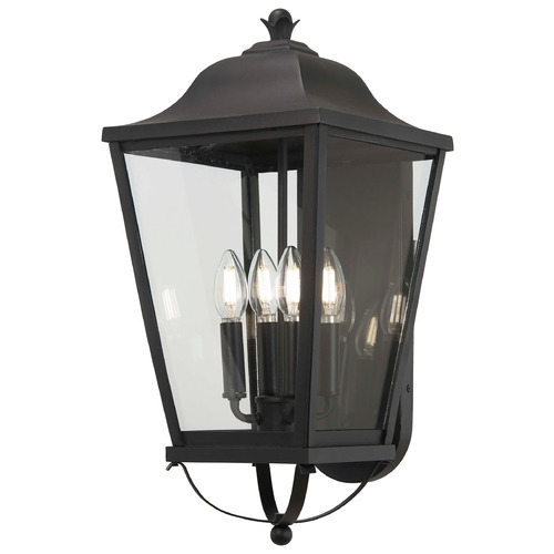 Savannah Sand Coal Outdoor Wall Light by Minka Lavery