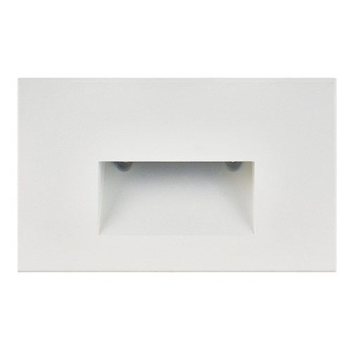 Recesso Lighting by Dolan Designs 5CCT 5W LED Horizontal Step Light in White by Recesso Lighting SL71-5CCT-WH