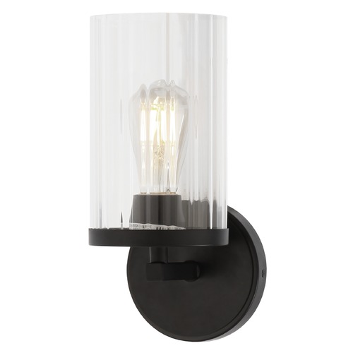 Matteo Lighting Liberty Black Sconce by Matteo Lighting S06101BK