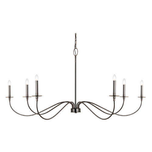 Arrington Plated Bronze Chandelier by Z-Lite