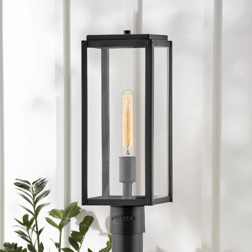 Max 19.25-Inch Black Post Light by Hinkley Lighting