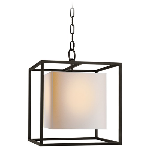 Visual Comfort Signature Collection Eric Cohler Caged Lantern in Bronze by Visual Comfort Signature SC5159BZ