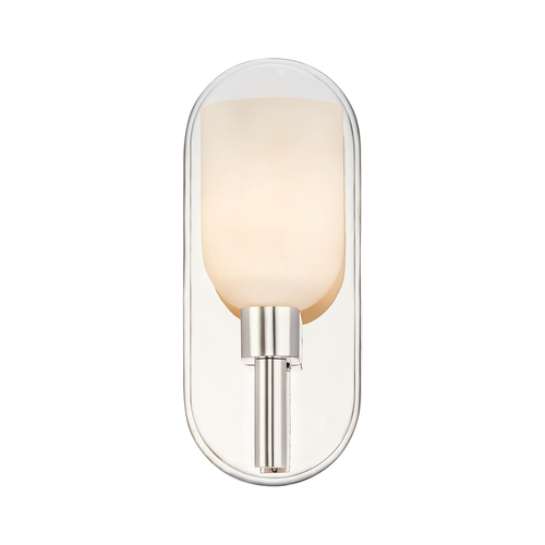 Alora Lighting Alora Lighting Elisa Carlucci Lucian Polished Nickel Sconce WV338101PNAR