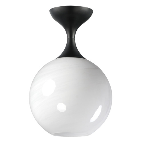 Maxim Lighting Neve Black Semi-Flushmount Light