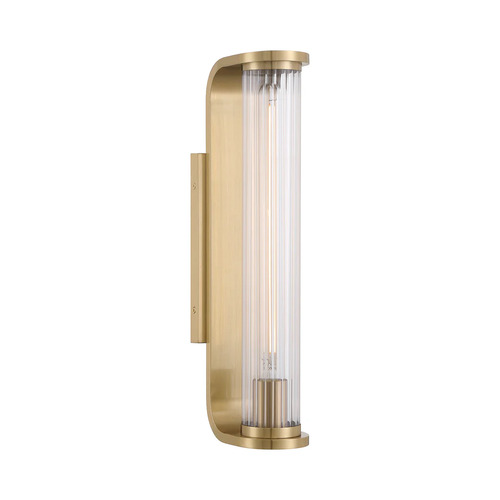 Crystorama Lighting Jarvis Wall Sconce in Aged Brass by Crystorama Lighting JAR-2301-AG