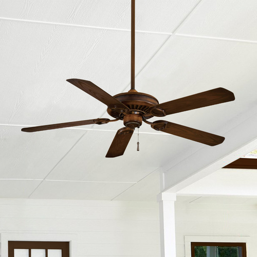 Minka Aire Sundowner 54-Inch Fan in Mossoro Walnut by Minka Aire F589-MW