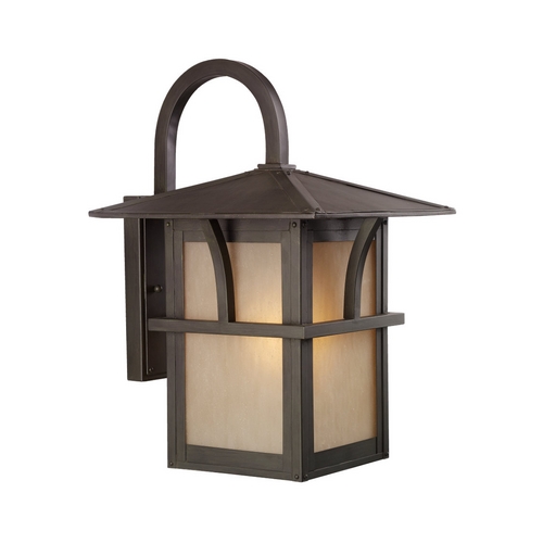 Medford Lakes Outdoor Wall Light in Statuary Bronze by Generation Lighting