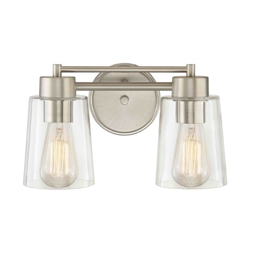 Satin Nickel Bathroom Light