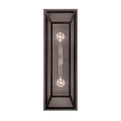 Fulton 22.25-Inch High Aged Zinc Sconce by Hinkley Lighting